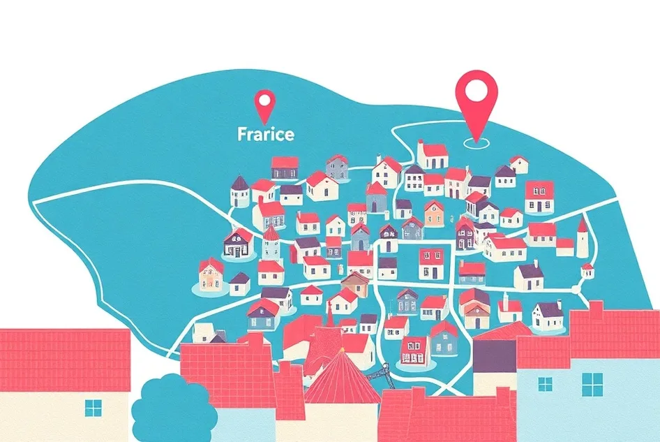 Carte du secteur d'intervention autour de Sallanches (74700)